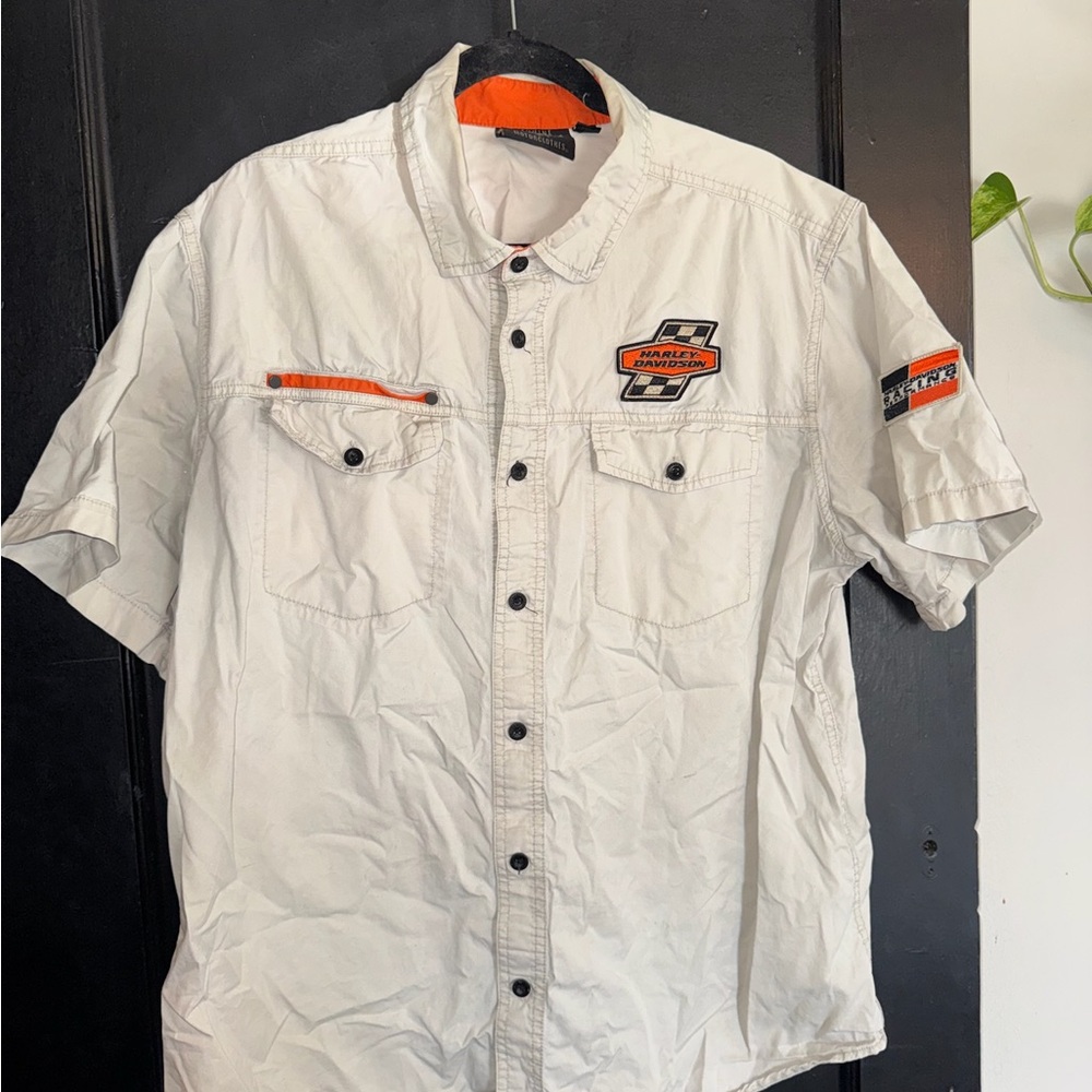 Harley-Davidson Racing Button-Up Shirt
